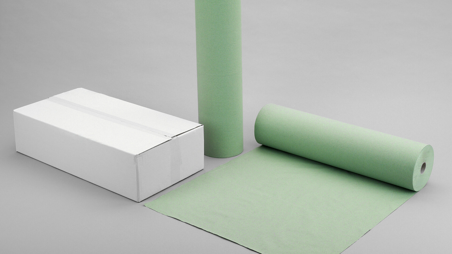 Chick Paper Bedding Paper Green Decomposable after 8 to 10 Days width 68 Cm 200 M 2 Pieces