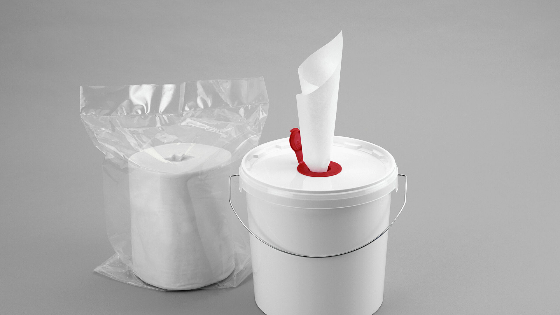 Udder Wipes Wet Bucket Udder Cleaning 800 Sheets Size 22 X 23 Cm Impregnated Moisture Decomposable